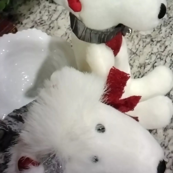 Woof and Poof Plush Winter Dog Set - Picture 4 of 4